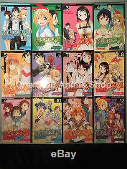 English Manga Graphic Novels Lot New Shojo Nisekoi False Love Vol. 1-25