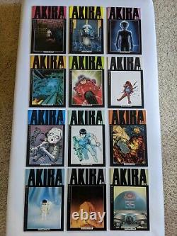 AKIRA Complete EPIC Set #1-38 Comics + Tetsuo Poster Katsuhiro Otomo SUPERB SET