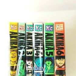 AKIRA Kodansha Edition Volumes 1-6 COMPLETE SET (Japanese Manga)