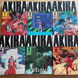 AKIRA Vol. 1-6 Complete set comic Katsuhiro Otomo Japanese Language Manga japan
