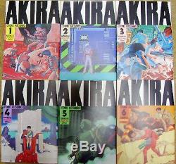 AKIRA comic Complete set Vol. 1-6 Japanese Edition