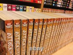 ATTACK ON TITAN 1-31 Manga Collection Complete Run Volumes Set ENGLISH RARE