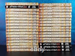 ATTACK ON TITAN Complete English Series Set (Volumes 1-34) Kodansha Manga