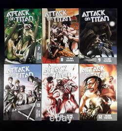 ATTACK ON TITAN Complete English Series Set (Volumes 1-34) Kodansha Manga