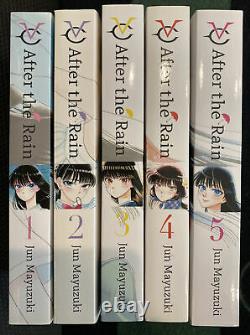 After the Rain Complete Set English Volumes 1-5 English Manga by Jun Mayuzuki