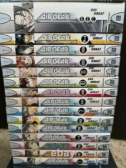 Air Gear English Manga Vol 1-37 Complete Near Mint OOP Rare Vol 28