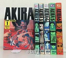 Akira Vol. 1-6 Manga Complete Set Comics Japanese Edition by Otomo Katsuhiro