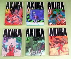 Akira Vol. 1-6 Manga Complete Set Comics Japanese Edition by Otomo Katsuhiro