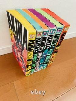Akira Vol. 1-6 complete Set Comics Manga? JAPAN
