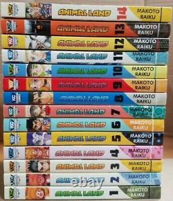 Animal Land Complete English Manga Set Volumes 1-14 Brand New Lot