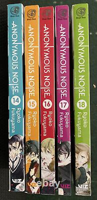 Anonymous Noise Vol 1-18 Manga English Complete Set by Ryoko Fukuyama