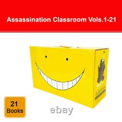 Assassination Classroom Complete Box Set Manga Includes Volumes 1-21 NEW Pack