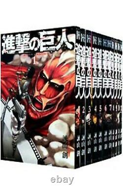 Attack On Titan Japanese languageVol. 1-34 Complete Full set Manga Comics