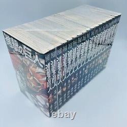 Attack On Titan Japanese language Vol. 1-34 Complete Full set Manga Comics
