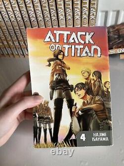 Attack On Titan Manga Set English 26 Volumes Total