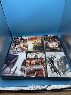 Attack on Titan #1-34 Complete Series Manga Lot Set