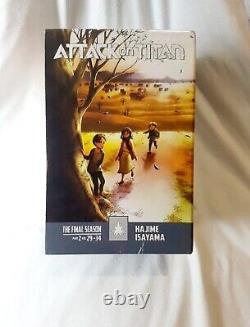 Attack on Titan Manga Complete Collection Vol 1-34 NEW SEALED ENGLISH