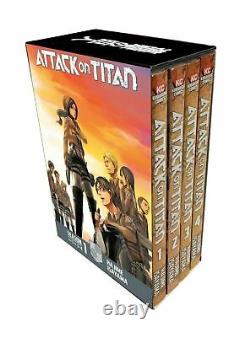 Attack on Titan Seasons 1-3 Complete Box Set Manga (Vol 1-22) by Hajime Isayama