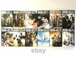 Attack on Titan Shingeki no Kyojin Manga Vol1 34 complete Set Comic JUMP anime