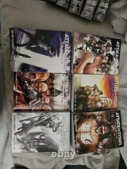 Attack on Titan Vol 1-34 Omnibus Complete Hajime Isayama Kodansha English 2012