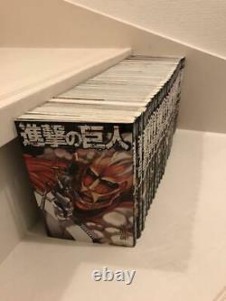 Attack on titan Manga Comic Vol. 1-27 Complete set Full Set Japanese Hajime USED