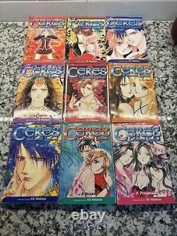 Ayashi no Ceres manga English complete set 1-14 most 1st printing Viz 2002-2006