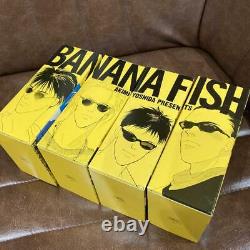 BANANA FISH Akimi Yoshida Reprinted BOX VOL 1-4 Complete Set Manga