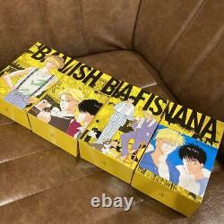 Complete Set Akimi Yoshida Comic BANANA FISH Reprinted BOX VOL 1-4 Japanese Ver