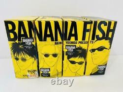BANANA FISH Reprinted BOX VOL 1-4 Complete Set Manga Comics Shogakukan anime