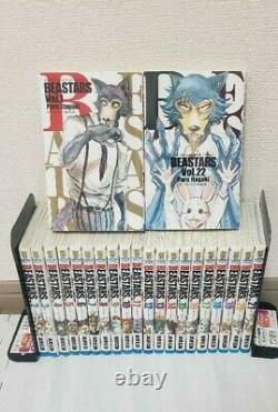 BEASTARS Vol. 1-22 Complete Full set Manga Comics Language Japanese anime USED
