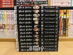 BLACK BUTLER 1-13 Manga Collection Complete Set Run Volumes ENGLISH RARE