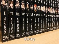 BLACK BUTLER 1-23 Manga Collection Complete Set Run Volumes ENGLISH RARE