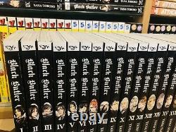 BLACK BUTLER 1-29 FIGURES Manga Set Collection Complete Run Volumes ENGLISH RARE