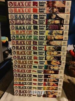 BLACK CATS 1-20 Manga Collection Complete Set Run Volumes ENGLISH RARE FREE POST