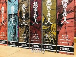 BLADE OF THE IMMORTAL 1-10 OMNIBUS Manga Set Collection Complete Run ENGLISH OOP