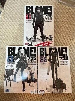 BLAME! New Edition Manga Comic Vol. 1-6 Complete Set Tsutomu Nihei Used