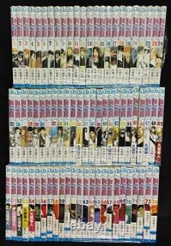 BLEACH Japanese language Vol. 1-74 Complete Full set Manga Comics Taito Kubo USED
