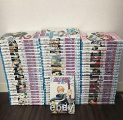 BLEACH vol. 1-74 complete set lot Manga Japanese Comics