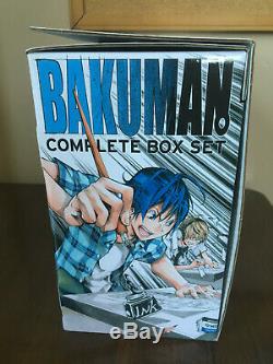Bakuman Box Set Manga Lot Complete Volumes 1-20 English Viz + Posters & Extras