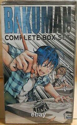 Bakuman Manga Box Set Complete Series Volumes 1-20 with Poster Tsugumi Ohba New