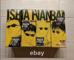 Banana Fish Reprint Complete Box Set Vol. 1-4 20 Manga Comic Book Yoshida Akimi