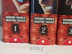 Battle Royale HARDCOVER Complete Manga Lot Set vol 1-5 in English Rare OOP