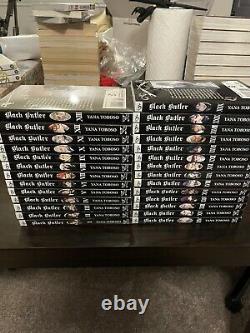 Black Butler English Manga Vol 1-30 Near Complete No 17, 20, 25 (27 Vols Total)