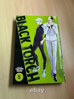 Black Torch Manga 1-5 1 2 3 4 5 English Complete Set Extremely RARE
