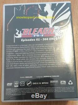 Bleach Complete Collection Series 1-16 DVD All Season Episodes 1-366 Brand New