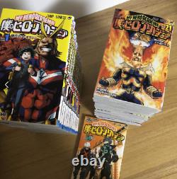 Boku no My Hero Academia manga 1-35 latest complete full set USED Anime