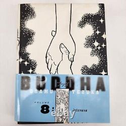 Buddha Manga Volume 1-8 Complete Osamu Tezuka Rare Hardcover 1st Edition OOP