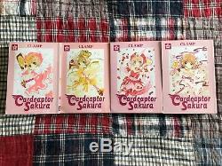 Cardcaptor Sakura Complete Collection Manga Clamp Omnibus Vol 1 2 3 4