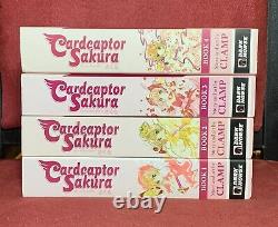 Cardcaptor Sakura, Vols. 1 2 3 4 Complete Dark Horse English Omnibus Manga Set