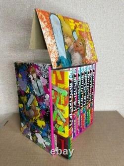 Chainsaw man Vol. 1-11 box complete used Manga set All 1st Edition with New box